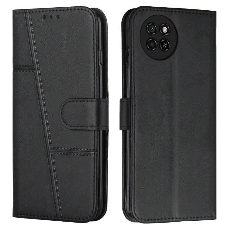 Stitching Calf Texture Buckle Leather Phone Case, For itel S23+, For itel S23