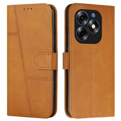 Stitching Calf Texture Buckle Leather Phone Case, For itel S23+, For itel S23