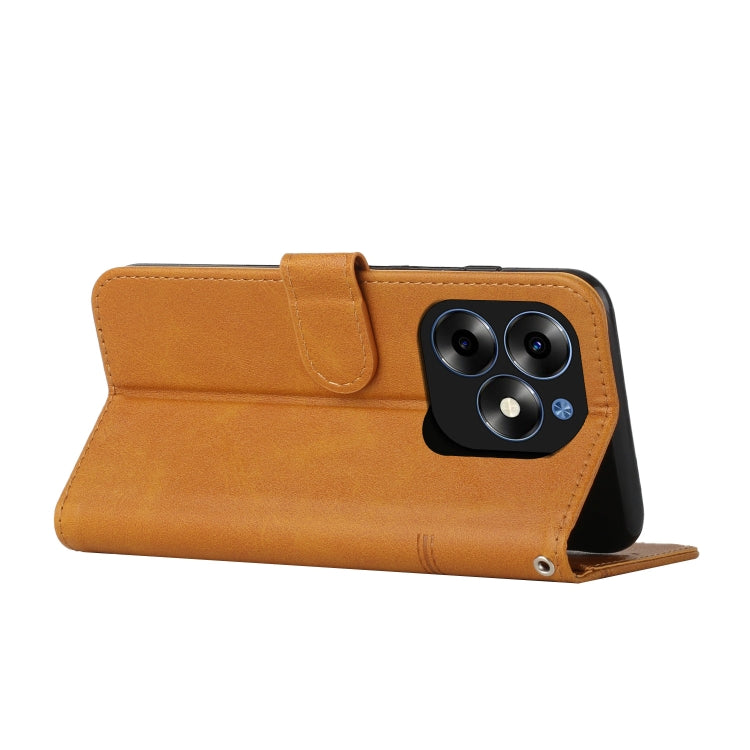 Stitching Calf Texture Buckle Leather Phone Case, For itel S23+, For itel S23