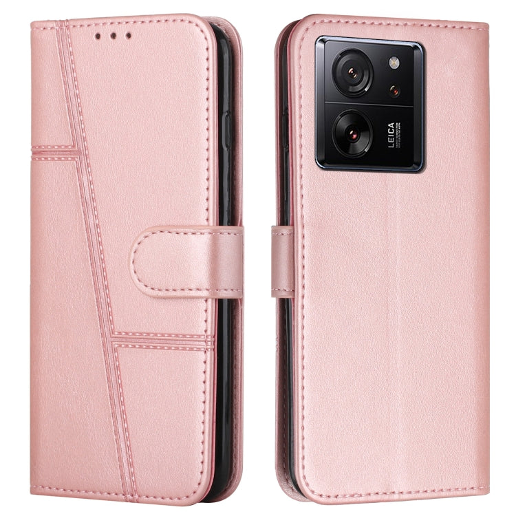 Stitching Calf Texture Buckle Leather Phone Case, For Xiaomi 13T / Xiaomi 13T Pro, For Xiaomi 14 pro, For Xiaomi 14, For Xiaomi Redmi Note 13, For Xiaomi Redmi 13C, For Xiaomi Redmi Note 13 pro+, For Xiaomi Redmi Note 13 pro