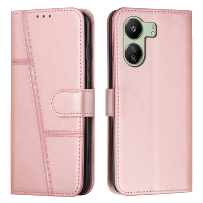 Stitching Calf Texture Buckle Leather Phone Case, For Xiaomi 13T / Xiaomi 13T Pro, For Xiaomi 14 pro, For Xiaomi 14, For Xiaomi Redmi Note 13, For Xiaomi Redmi 13C, For Xiaomi Redmi Note 13 pro+, For Xiaomi Redmi Note 13 pro