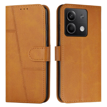Stitching Calf Texture Buckle Leather Phone Case, For Xiaomi 13T / Xiaomi 13T Pro, For Xiaomi 14 pro, For Xiaomi 14, For Xiaomi Redmi Note 13, For Xiaomi Redmi 13C, For Xiaomi Redmi Note 13 pro+, For Xiaomi Redmi Note 13 pro