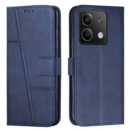 Stitching Calf Texture Buckle Leather Phone Case, For Xiaomi 13T / Xiaomi 13T Pro, For Xiaomi 14 pro, For Xiaomi 14, For Xiaomi Redmi Note 13, For Xiaomi Redmi 13C, For Xiaomi Redmi Note 13 pro+, For Xiaomi Redmi Note 13 pro