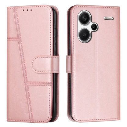 Stitching Calf Texture Buckle Leather Phone Case, For Xiaomi 13T / Xiaomi 13T Pro, For Xiaomi 14 pro, For Xiaomi 14, For Xiaomi Redmi Note 13, For Xiaomi Redmi 13C, For Xiaomi Redmi Note 13 pro+, For Xiaomi Redmi Note 13 pro