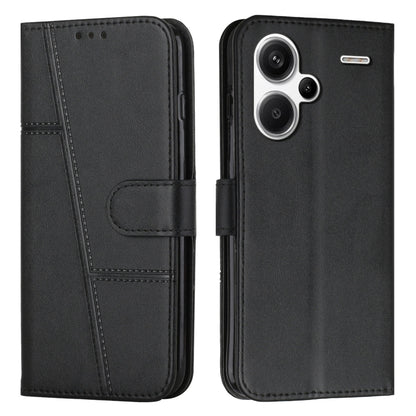 Stitching Calf Texture Buckle Leather Phone Case, For Xiaomi 13T / Xiaomi 13T Pro, For Xiaomi 14 pro, For Xiaomi 14, For Xiaomi Redmi Note 13, For Xiaomi Redmi 13C, For Xiaomi Redmi Note 13 pro+, For Xiaomi Redmi Note 13 pro