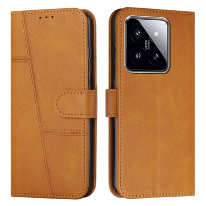 Stitching Calf Texture Buckle Leather Phone Case, For Xiaomi 13T / Xiaomi 13T Pro, For Xiaomi 14 pro, For Xiaomi 14, For Xiaomi Redmi Note 13, For Xiaomi Redmi 13C, For Xiaomi Redmi Note 13 pro+, For Xiaomi Redmi Note 13 pro