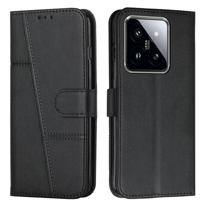 Stitching Calf Texture Buckle Leather Phone Case, For Xiaomi 13T / Xiaomi 13T Pro, For Xiaomi 14 pro, For Xiaomi 14, For Xiaomi Redmi Note 13, For Xiaomi Redmi 13C, For Xiaomi Redmi Note 13 pro+, For Xiaomi Redmi Note 13 pro