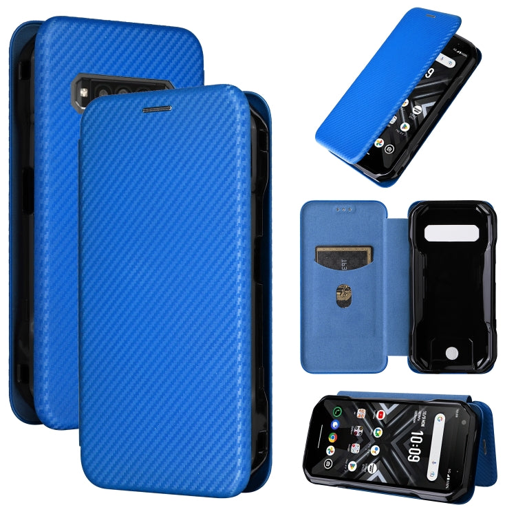 Carbon Fiber Texture Flip Leather Phone Case, For Kyocera Digno SX5, For Kyocera Torque G06 KYG03