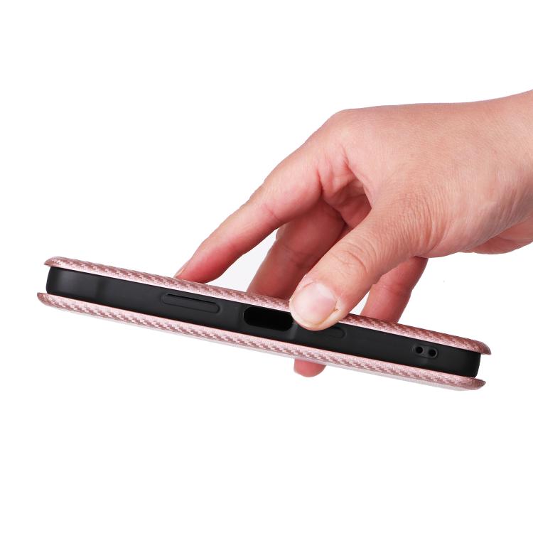 Carbon Fiber Texture Flip Leather Phone Case, For Kyocera Digno SX5, For Kyocera Torque G06 KYG03