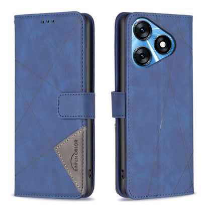 Magnetic Buckle Rhombus Texture Leather Phone Case, For Tecno Camon 20/Camon 20 Pro 4G, For Tecno Spark 10C, For Tecno Spark 10 4G, For Tecno Spark Go 2023/Pop 7 Pro, For Tecno Spark 10 Pro