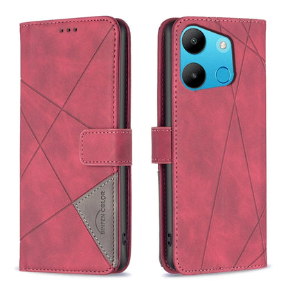 Magnetic Buckle Rhombus Texture Leather Phone Case, For Tecno Camon 20/Camon 20 Pro 4G, For Tecno Spark 10C, For Tecno Spark 10 4G, For Tecno Spark Go 2023/Pop 7 Pro, For Tecno Spark 10 Pro