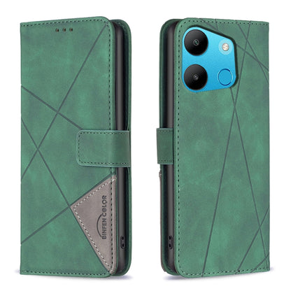 Magnetic Buckle Rhombus Texture Leather Phone Case, For Tecno Camon 20/Camon 20 Pro 4G, For Tecno Spark 10C, For Tecno Spark 10 4G, For Tecno Spark Go 2023/Pop 7 Pro, For Tecno Spark 10 Pro