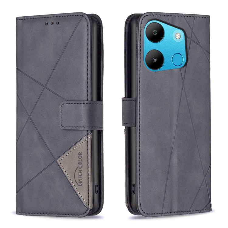 Magnetic Buckle Rhombus Texture Leather Phone Case, For Tecno Camon 20/Camon 20 Pro 4G, For Tecno Spark 10C, For Tecno Spark 10 4G, For Tecno Spark Go 2023/Pop 7 Pro, For Tecno Spark 10 Pro