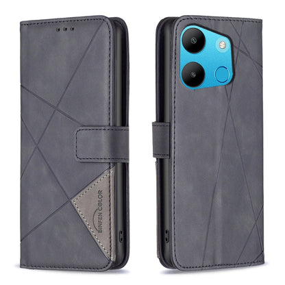 Magnetic Buckle Rhombus Texture Leather Phone Case, For Tecno Camon 20/Camon 20 Pro 4G, For Tecno Spark 10C, For Tecno Spark 10 4G, For Tecno Spark Go 2023/Pop 7 Pro, For Tecno Spark 10 Pro