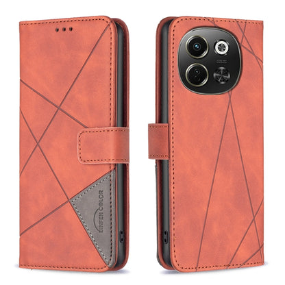 Magnetic Buckle Rhombus Texture Leather Phone Case, For Tecno Pova 8 5G, For Tecno Pova Curve 2 5G, For Tecno Spark 50 4G, For Tecno Camon 50 Pro 4G, For Tecno Camon 50 4G, For Tecno Spark Go 3, For Tecno Pova 7 Pro 5G, For Tecno Spark 40 Pro 4G       ...