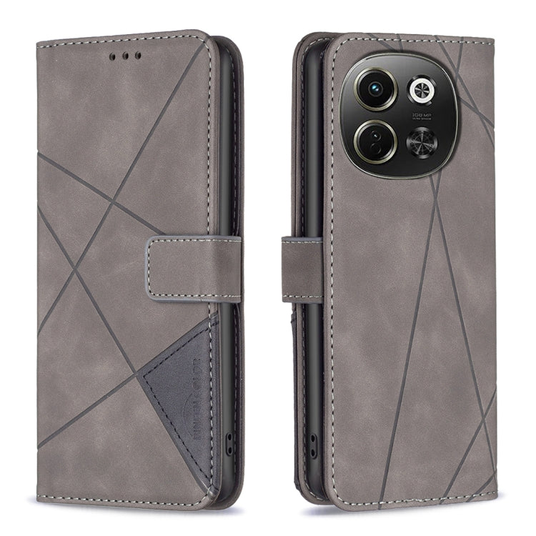 Magnetic Buckle Rhombus Texture Leather Phone Case, For Tecno Pova 8 5G, For Tecno Pova Curve 2 5G, For Tecno Spark 50 4G, For Tecno Camon 50 Pro 4G, For Tecno Camon 50 4G, For Tecno Spark Go 3, For Tecno Pova 7 Pro 5G, For Tecno Spark 40 Pro 4G       ...