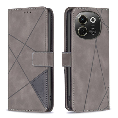 Magnetic Buckle Rhombus Texture Leather Phone Case, For Tecno Pova 8 5G, For Tecno Pova Curve 2 5G, For Tecno Spark 50 4G, For Tecno Camon 50 Pro 4G, For Tecno Camon 50 4G, For Tecno Spark Go 3, For Tecno Pova 7 Pro 5G, For Tecno Spark 40 Pro 4G       ...