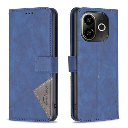 Magnetic Buckle Rhombus Texture Leather Phone Case, For Tecno Pova 8 5G, For Tecno Pova Curve 2 5G, For Tecno Spark 50 4G, For Tecno Camon 50 Pro 4G, For Tecno Camon 50 4G, For Tecno Spark Go 3, For Tecno Pova 7 Pro 5G, For Tecno Spark 40 Pro 4G       ...