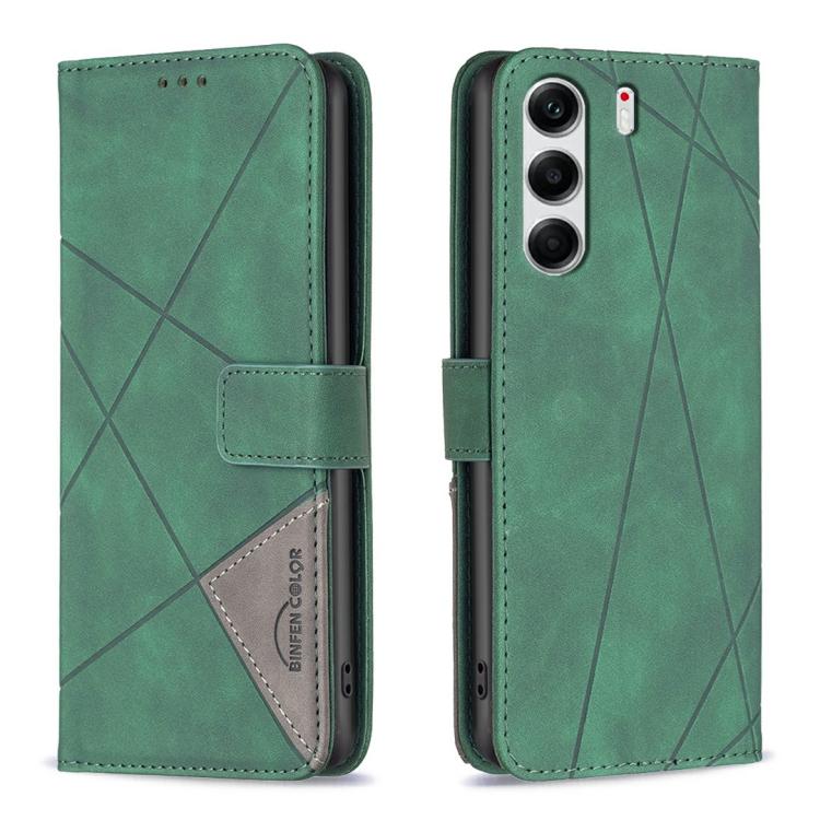 Magnetic Buckle Rhombus Texture Leather Phone Case, For Tecno Pova 8 5G, For Tecno Pova Curve 2 5G, For Tecno Spark 50 4G, For Tecno Camon 50 Pro 4G, For Tecno Camon 50 4G, For Tecno Spark Go 3, For Tecno Pova 7 Pro 5G, For Tecno Spark 40 Pro 4G       ...