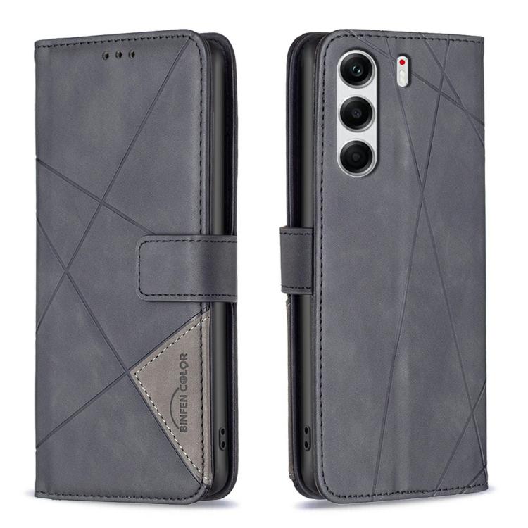 Magnetic Buckle Rhombus Texture Leather Phone Case, For Tecno Pova 8 5G, For Tecno Pova Curve 2 5G, For Tecno Spark 50 4G, For Tecno Camon 50 Pro 4G, For Tecno Camon 50 4G, For Tecno Spark Go 3, For Tecno Pova 7 Pro 5G, For Tecno Spark 40 Pro 4G       ...