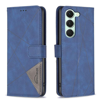 Magnetic Buckle Rhombus Texture Leather Phone Case, For Tecno Pova 8 5G, For Tecno Pova Curve 2 5G, For Tecno Spark 50 4G, For Tecno Camon 50 Pro 4G, For Tecno Camon 50 4G, For Tecno Spark Go 3, For Tecno Pova 7 Pro 5G, For Tecno Spark 40 Pro 4G       ...