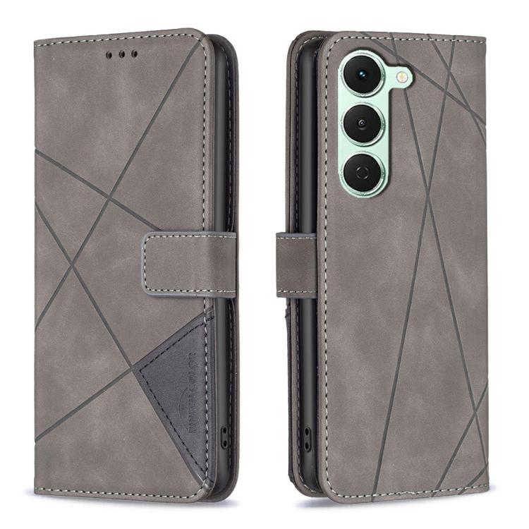 Magnetic Buckle Rhombus Texture Leather Phone Case, For Tecno Pova 8 5G, For Tecno Pova Curve 2 5G, For Tecno Spark 50 4G, For Tecno Camon 50 Pro 4G, For Tecno Camon 50 4G, For Tecno Spark Go 3, For Tecno Pova 7 Pro 5G, For Tecno Spark 40 Pro 4G       ...