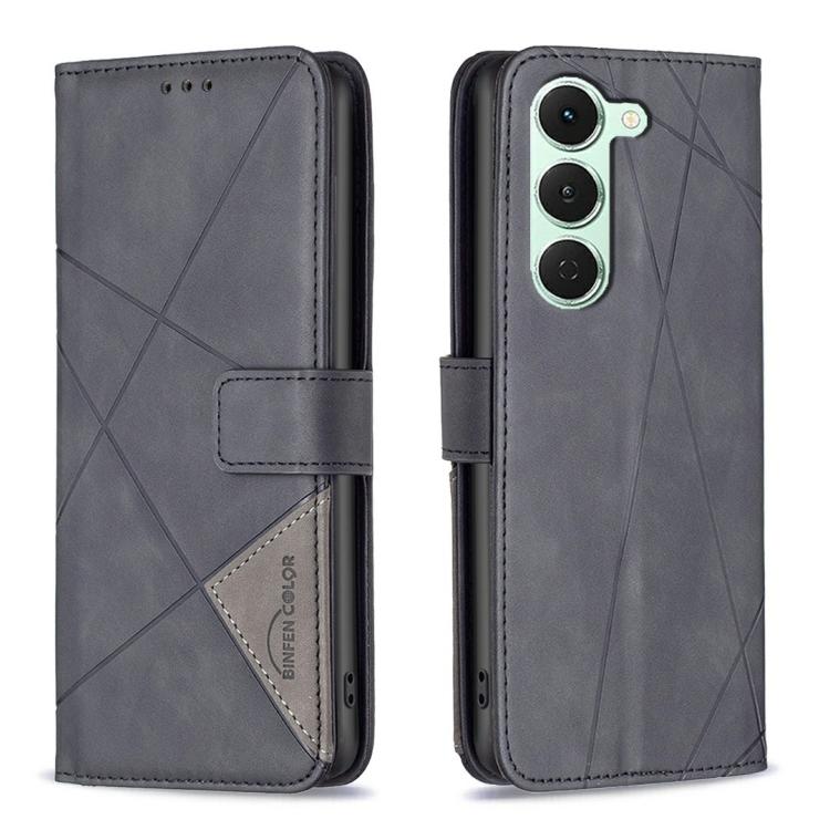Magnetic Buckle Rhombus Texture Leather Phone Case, For Tecno Pova 8 5G, For Tecno Pova Curve 2 5G, For Tecno Spark 50 4G, For Tecno Camon 50 Pro 4G, For Tecno Camon 50 4G, For Tecno Spark Go 3, For Tecno Pova 7 Pro 5G, For Tecno Spark 40 Pro 4G       ...