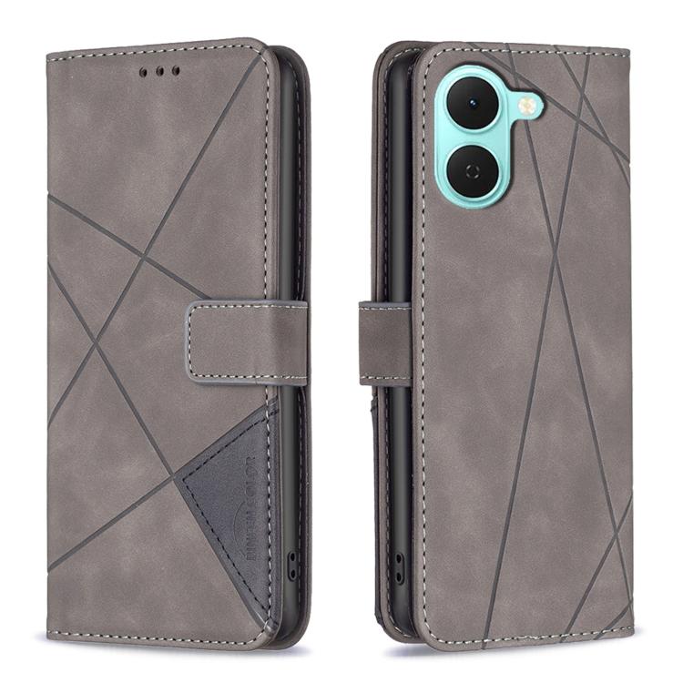 Magnetic Buckle Rhombus Texture Leather Phone Case, For Tecno Pova 8 5G, For Tecno Pova Curve 2 5G, For Tecno Spark 50 4G, For Tecno Camon 50 Pro 4G, For Tecno Camon 50 4G, For Tecno Spark Go 3, For Tecno Pova 7 Pro 5G, For Tecno Spark 40 Pro 4G       ...