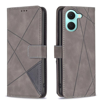 Magnetic Buckle Rhombus Texture Leather Phone Case, For Tecno Pova 8 5G, For Tecno Pova Curve 2 5G, For Tecno Spark 50 4G, For Tecno Camon 50 Pro 4G, For Tecno Camon 50 4G, For Tecno Spark Go 3, For Tecno Pova 7 Pro 5G, For Tecno Spark 40 Pro 4G       ...