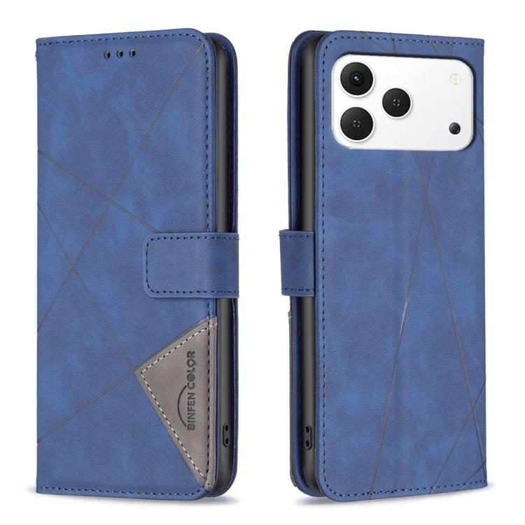 Magnetic Buckle Rhombus Texture Leather Phone Case, For Tecno Pova 8 5G, For Tecno Pova Curve 2 5G, For Tecno Spark 50 4G, For Tecno Camon 50 Pro 4G, For Tecno Camon 50 4G, For Tecno Spark Go 3, For Tecno Pova 7 Pro 5G, For Tecno Spark 40 Pro 4G       ...