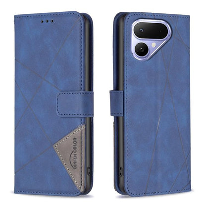 Magnetic Buckle Rhombus Texture Leather Phone Case, For Tecno Pova 8 5G, For Tecno Pova Curve 2 5G, For Tecno Spark 50 4G, For Tecno Camon 50 Pro 4G, For Tecno Camon 50 4G, For Tecno Spark Go 3, For Tecno Pova 7 Pro 5G, For Tecno Spark 40 Pro 4G       ...