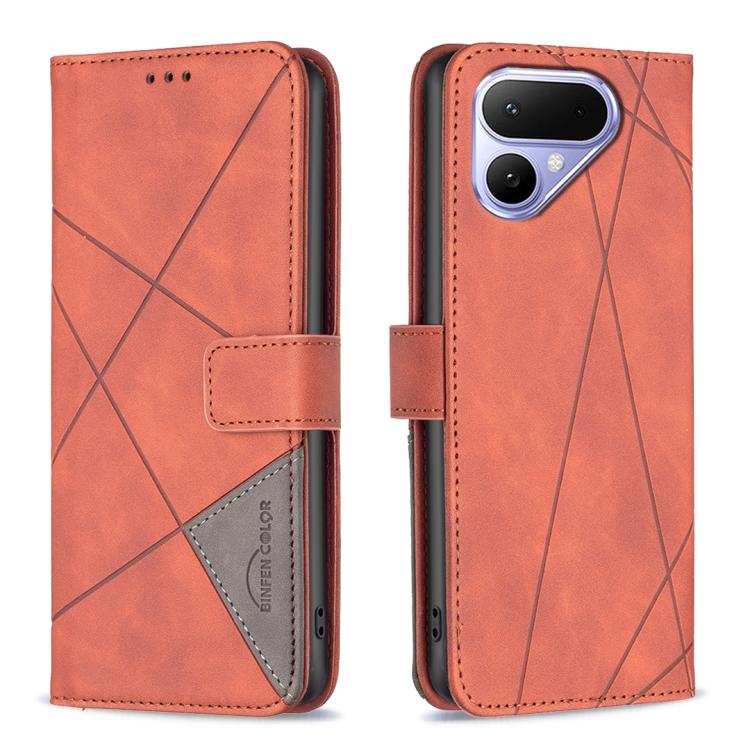 Magnetic Buckle Rhombus Texture Leather Phone Case, For Tecno Pova 8 5G, For Tecno Pova Curve 2 5G, For Tecno Spark 50 4G, For Tecno Camon 50 Pro 4G, For Tecno Camon 50 4G, For Tecno Spark Go 3, For Tecno Pova 7 Pro 5G, For Tecno Spark 40 Pro 4G       ...
