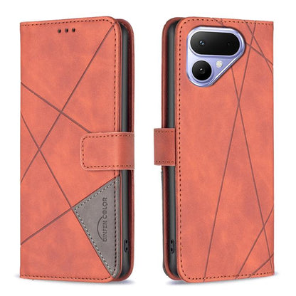 Magnetic Buckle Rhombus Texture Leather Phone Case, For Tecno Pova 8 5G, For Tecno Pova Curve 2 5G, For Tecno Spark 50 4G, For Tecno Camon 50 Pro 4G, For Tecno Camon 50 4G, For Tecno Spark Go 3, For Tecno Pova 7 Pro 5G, For Tecno Spark 40 Pro 4G       ...