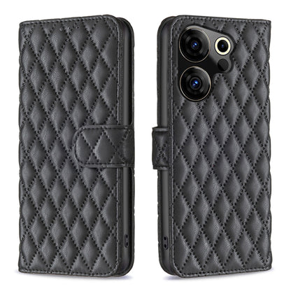 Diamond Lattice Wallet Flip Leather Phone Case, For Tecno Pova 5, For Tecno Camon 20 Premier, For Tecno Camon 20 Pro 5G, For Tecno Camon 20/Camon 20 Pro 4G, For Tecno Spark 10C, For Tecno Spark 10 4G, For Tecno Spark Go 2023/Pop 7 Pro                  ...