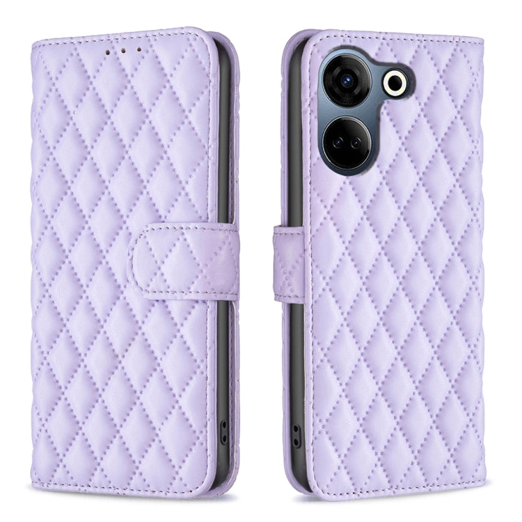 Diamond Lattice Wallet Flip Leather Phone Case, For Tecno Pova 5, For Tecno Camon 20 Premier, For Tecno Camon 20 Pro 5G, For Tecno Camon 20/Camon 20 Pro 4G, For Tecno Spark 10C, For Tecno Spark 10 4G, For Tecno Spark Go 2023/Pop 7 Pro                  ...