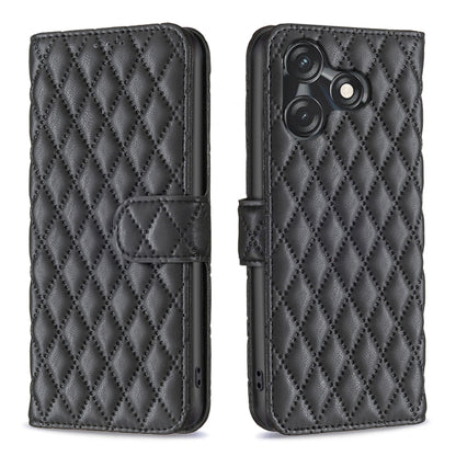 Diamond Lattice Wallet Flip Leather Phone Case, For Tecno Pova 5, For Tecno Camon 20 Premier, For Tecno Camon 20 Pro 5G, For Tecno Camon 20/Camon 20 Pro 4G, For Tecno Spark 10C, For Tecno Spark 10 4G, For Tecno Spark Go 2023/Pop 7 Pro                  ...