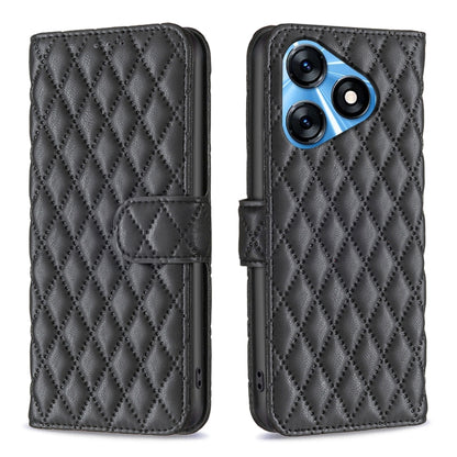 Diamond Lattice Wallet Flip Leather Phone Case, For Tecno Pova 5, For Tecno Camon 20 Premier, For Tecno Camon 20 Pro 5G, For Tecno Camon 20/Camon 20 Pro 4G, For Tecno Spark 10C, For Tecno Spark 10 4G, For Tecno Spark Go 2023/Pop 7 Pro                  ...