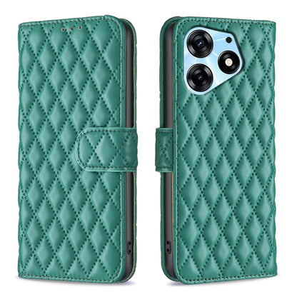 Diamond Lattice Wallet Flip Leather Phone Case, For Tecno Pova 5, For Tecno Camon 20 Premier, For Tecno Camon 20 Pro 5G, For Tecno Camon 20/Camon 20 Pro 4G, For Tecno Spark 10C, For Tecno Spark 10 4G, For Tecno Spark Go 2023/Pop 7 Pro                  ...