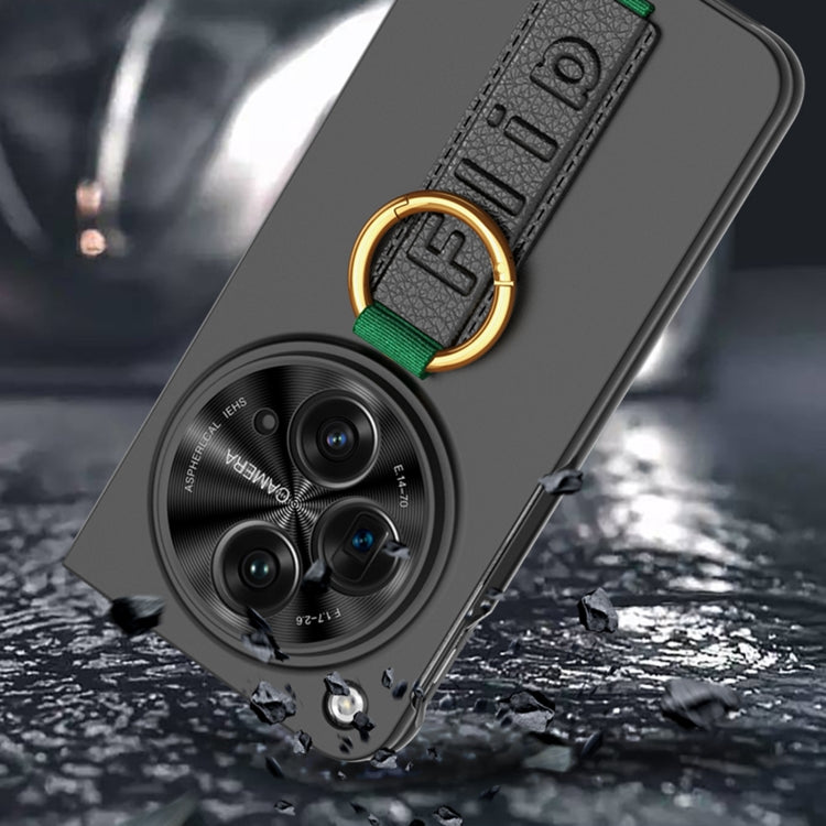 GKK Integrated Ultrathin Shockproof Phone Case with Ring Wrist Strap, For OPPO Find N3 / OnePlus Open
