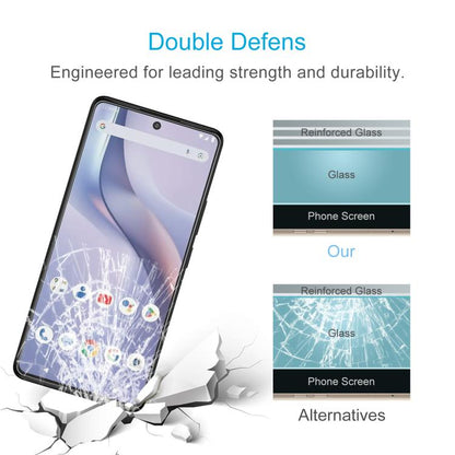 10pcs 0.26mm 9H 2.5D Tempered Glass Film, For BLU G95, For BLU Bold N4, For BLU G53