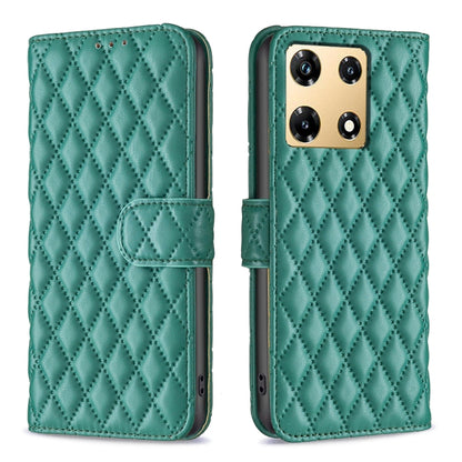 Diamond Lattice Wallet Flip Leather Phone Case, For Infinix Note 30 5G, For Infinix Note 30i, For Infinix Note 30 Pro, For Infinix Note 30 VIP, For Infinix Hot 30