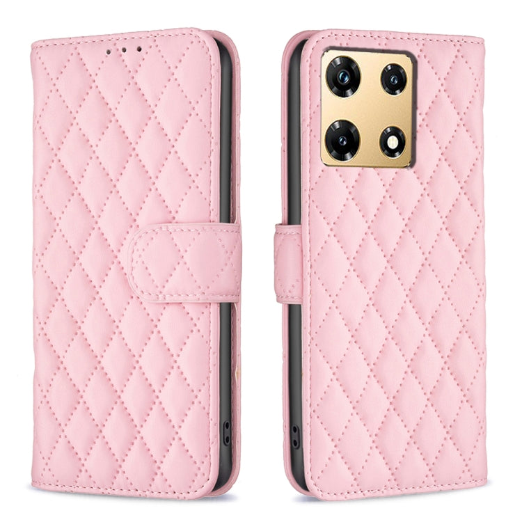 Diamond Lattice Wallet Flip Leather Phone Case, For Infinix Note 30 5G, For Infinix Note 30i, For Infinix Note 30 Pro, For Infinix Note 30 VIP, For Infinix Hot 30