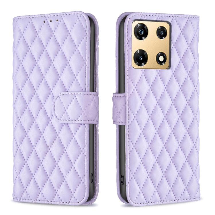 Diamond Lattice Wallet Flip Leather Phone Case, For Infinix Note 30 5G, For Infinix Note 30i, For Infinix Note 30 Pro, For Infinix Note 30 VIP, For Infinix Hot 30