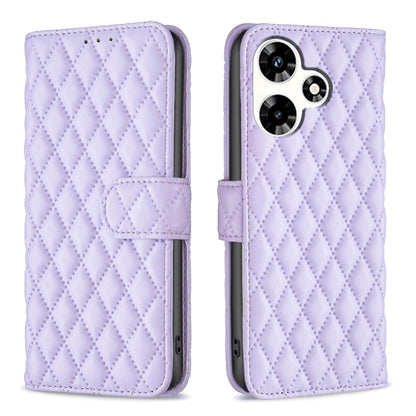 Diamond Lattice Wallet Flip Leather Phone Case, For Infinix Note 30 5G, For Infinix Note 30i, For Infinix Note 30 Pro, For Infinix Note 30 VIP, For Infinix Hot 30