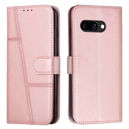 Stitching Calf Texture Buckle Leather Phone Case, For Google Pixel 11a, For Google Pixel 11 Pro XL, For Google Pixel 11 / 11 Pro, For Google Pixel 10a, For Google Pixel 10 Pro XL, For Google Pixel 10 / 10 Pro, For Google Pixel 9a, For Google Pixel 8a