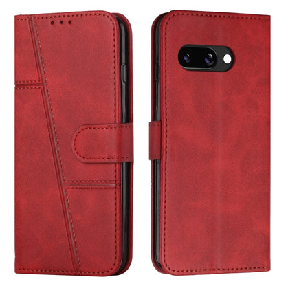 Stitching Calf Texture Buckle Leather Phone Case, For Google Pixel 11a, For Google Pixel 11 Pro XL, For Google Pixel 11 / 11 Pro, For Google Pixel 10a, For Google Pixel 10 Pro XL, For Google Pixel 10 / 10 Pro, For Google Pixel 9a, For Google Pixel 8a