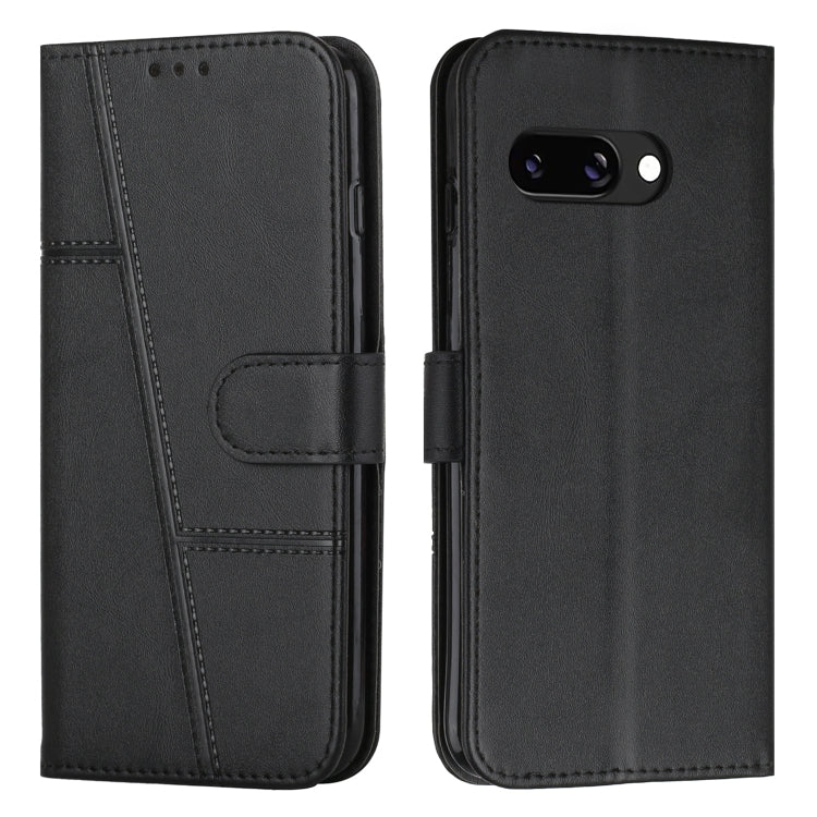 Stitching Calf Texture Buckle Leather Phone Case, For Google Pixel 11a, For Google Pixel 11 Pro XL, For Google Pixel 11 / 11 Pro, For Google Pixel 10a, For Google Pixel 10 Pro XL, For Google Pixel 10 / 10 Pro, For Google Pixel 9a, For Google Pixel 8a