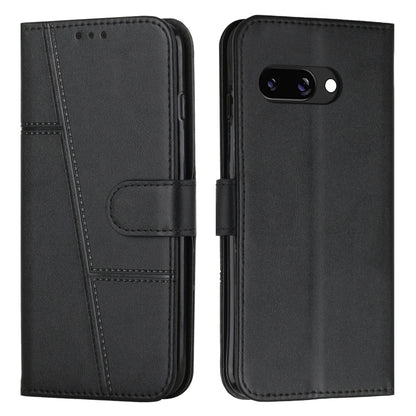 Stitching Calf Texture Buckle Leather Phone Case, For Google Pixel 11a, For Google Pixel 11 Pro XL, For Google Pixel 11 / 11 Pro, For Google Pixel 10a, For Google Pixel 10 Pro XL, For Google Pixel 10 / 10 Pro, For Google Pixel 9a, For Google Pixel 8a