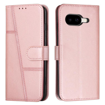 Stitching Calf Texture Buckle Leather Phone Case, For Google Pixel 11a, For Google Pixel 11 Pro XL, For Google Pixel 11 / 11 Pro, For Google Pixel 10a, For Google Pixel 10 Pro XL, For Google Pixel 10 / 10 Pro, For Google Pixel 9a, For Google Pixel 8a