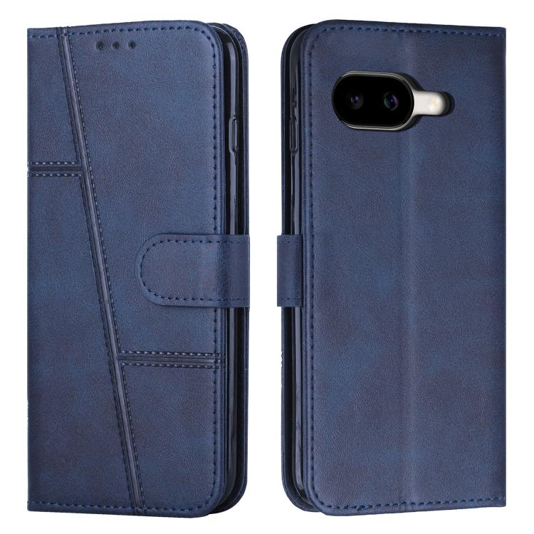 Stitching Calf Texture Buckle Leather Phone Case, For Google Pixel 11a, For Google Pixel 11 Pro XL, For Google Pixel 11 / 11 Pro, For Google Pixel 10a, For Google Pixel 10 Pro XL, For Google Pixel 10 / 10 Pro, For Google Pixel 9a, For Google Pixel 8a
